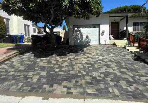 exterior home renovation general contractor outdoor remodeling paver installation concrete contractor San Diego Concrete Construction Services Madison Ave, San Diego, CA